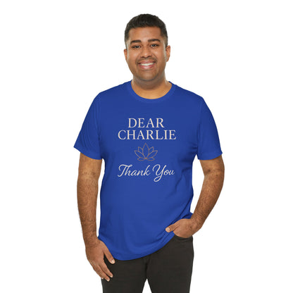 T-Shirt Thank You Charlie Conservative Values Tee