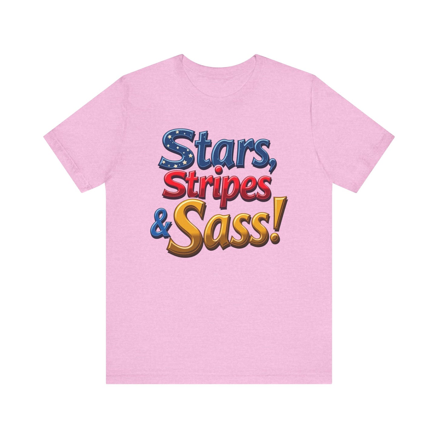 Stars, Stripes & Sass Unisex Jersey Short Sleeve Tee