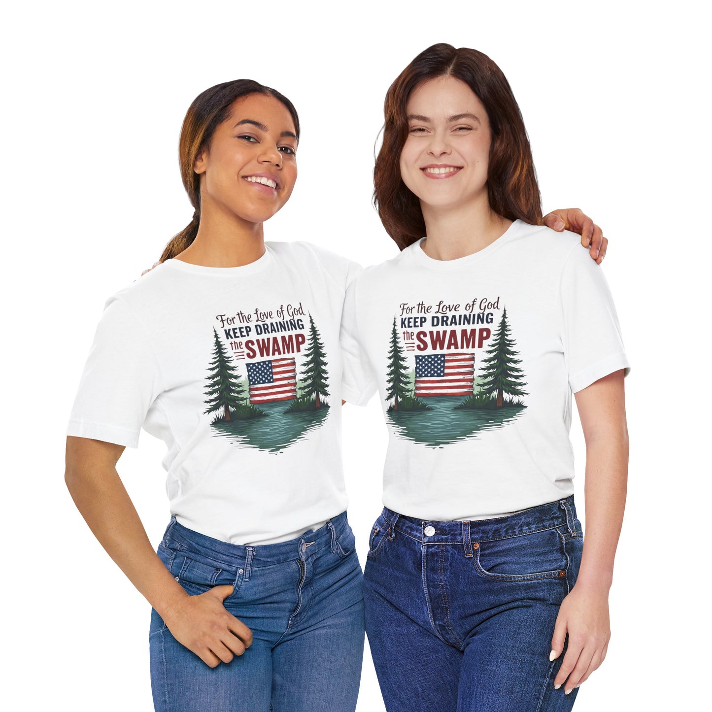 Keep Draining the Swamp T-Shirt, Unisex Tee, Casual Wear