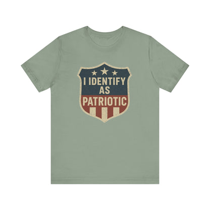 Patriotic Tee Shirt for Independence Day Celebrations