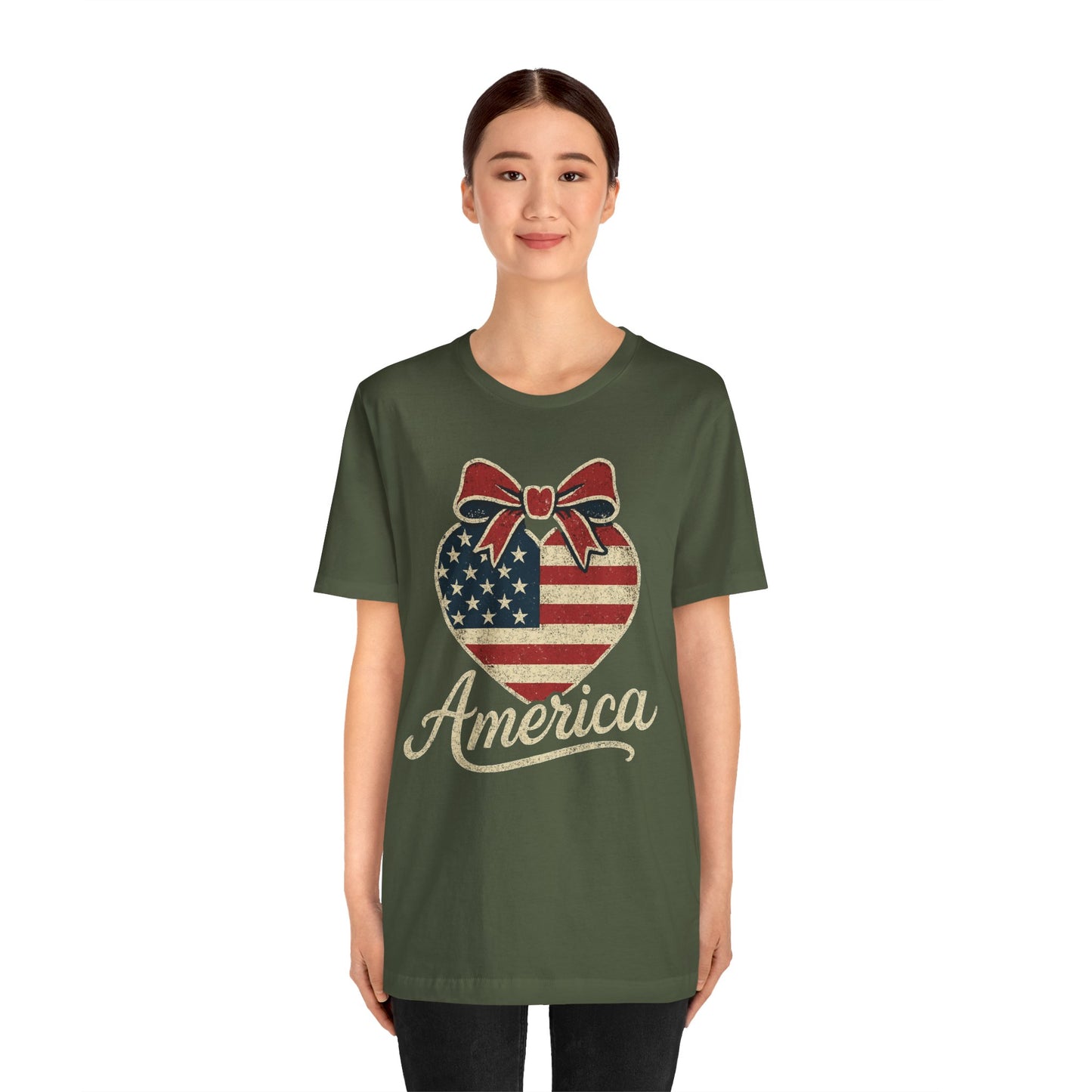 Patriotic Heart Tee adult