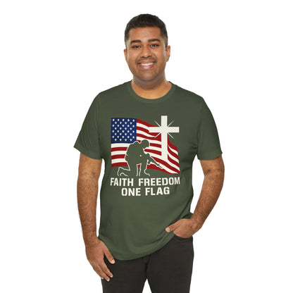 Faith, Freedom & One Flag Tee