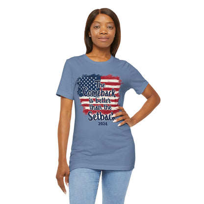 Patriotic Tee - Unisex Jersey Short Sleeve